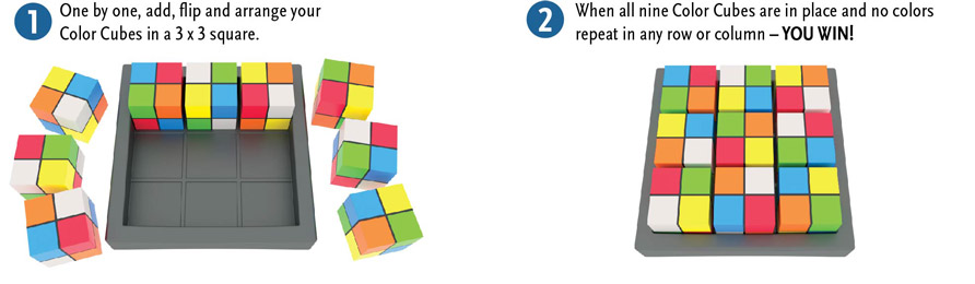 Color Cube Sudoku How-To Play